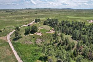 CapRock Ranch 3rd Hole Aerial